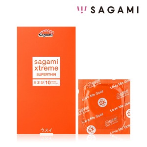 사가미 러브미 골드 10p초박형!! 가격 대비 최고급일본 사가미 신세대 콘돔!!